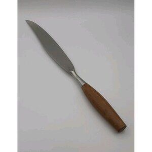 Dansk Designs IHQ Meat Carving Knife Teak Wood Made in Germany 14 Inch Long